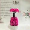 Mini artificial bonsai flowers, small potted plants, factory direct sales of artificial flower plants Specification image